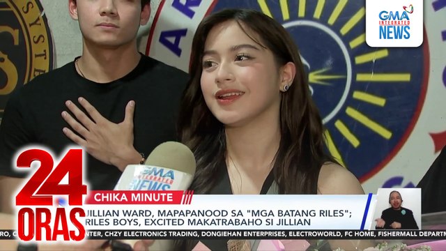 Jillian Ward, mapapanood sa Mga Batang Riles ; riles boys, excited makatrabaho si Jillian | 24 Oras