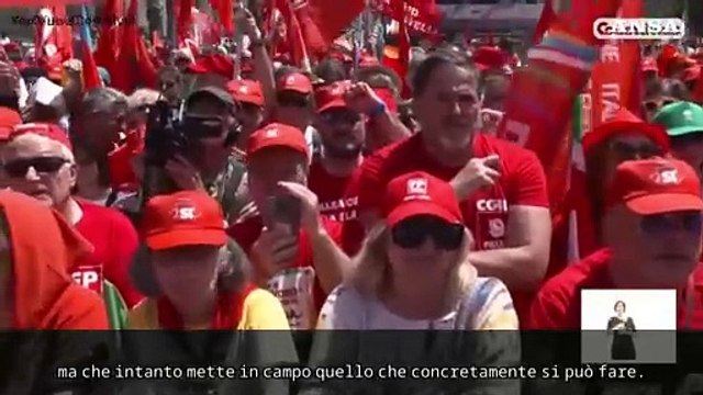 Landini: Senza risposte dal governo, pronti alla mobilitazione