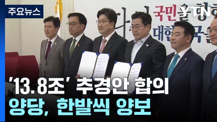 13.8조 추경안 합의...지역화폐-검찰 특경비, 한발씩 양보 / YTN