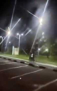 Dupla é flagrada andando de cavalo em alta velocidade em ciclovia de São Vicente; VÍDEO