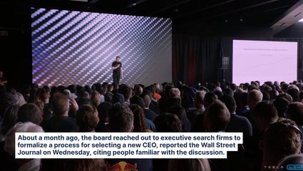 Elon Musk And Tesla Chair Deny WSJ Report Of Board Exploring CEO Replacement