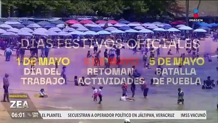 Megapuente del 1 al 5 de mayo; aunque no es oficial, muchos descansarán