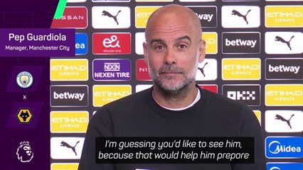 Rodri 'must avoid a backward step' after returning to training - Guardiola