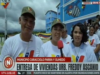 Mérida | GMVV entregó 40 viviendas multifamiliares en el Urbanismo Freddy Ascanio