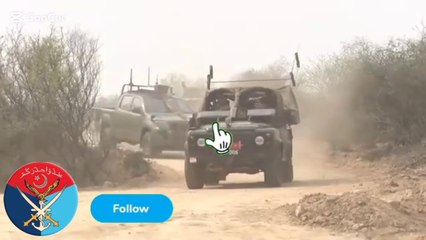 COAS, visited Tilla Field Firing Ranges(TFFR)today  to witness Exercise Hammer strike.| ISPR