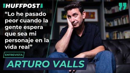 Arturo Valls: "Lo he pasado peor cuando la gente espera que sea ese personaje en la vida real"