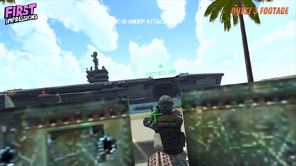 War Dust Storm  FIRST IMPRESSIONS on Quest 3