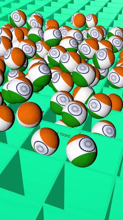 🌀 This Indian Flag Grid Loop Is the Most Satisfying Thing You'll Watch Today 🇮🇳