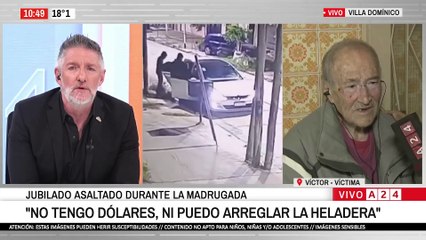🚨 BRUTAL ROBO A UN ABUELO EN VILLA DOMÍNICO: "NO TENGO DÓLARES, NI PUEDO ARREGLAR LA HELADERA"