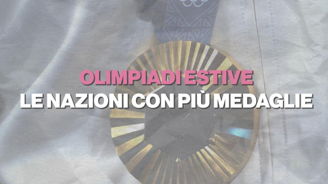Olimpiadi estive, le Nazioni più medagliate della storia