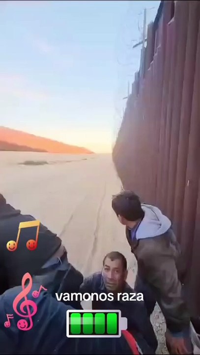 Se hace viral video de cruce ilegal con aparente ayuda de Border Patrol
