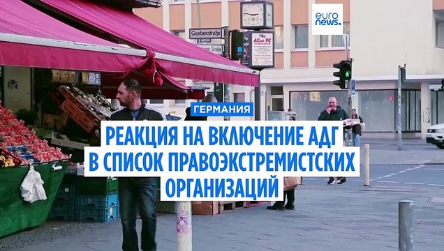 Опрос Euronews: что думают жители Берлина о признании АдГ правоэкстремистской организацией