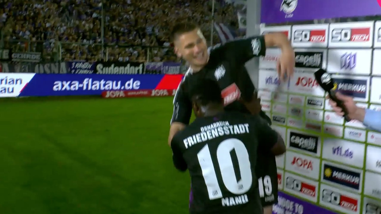 Vom Teamkollegen: Osnabrück-Held Müller wird aus dem Interview gezogen