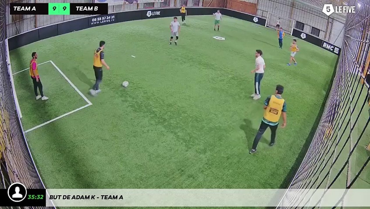 But de Adam K - Team A