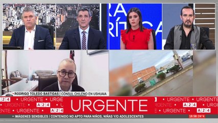 📢 ALERTA EN EL SUR DE CHILE Y ARGENTINA: HABLA EL CONSUL CHILENO EN USHUAIA