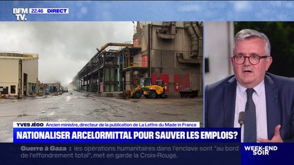 Nationalisation d'ArcelorMittal: "Une très mauvaise solution", estime Yves Jégo, ancien ministre