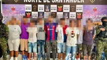 Duro golpe a la banda que tiene atemorizada a Cúcuta: 14 capturados de los 'AK-47'