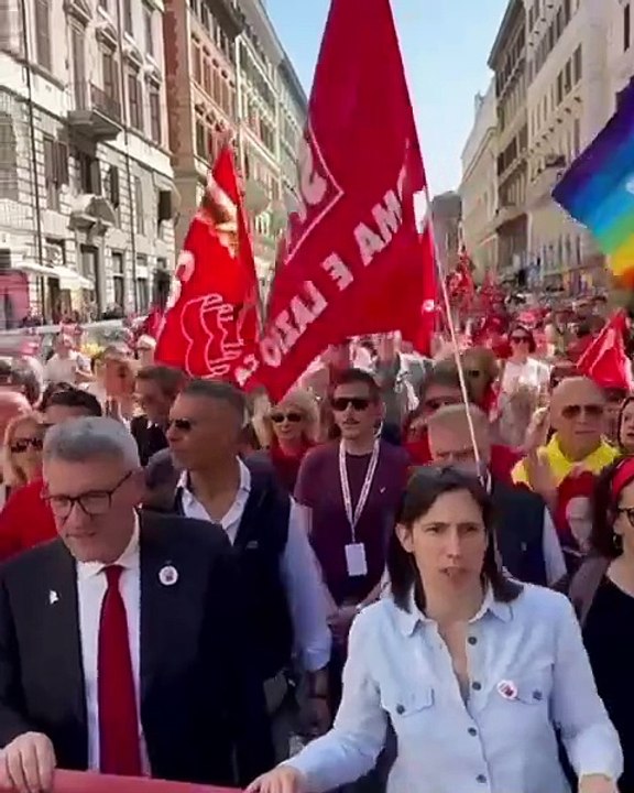 Elly Schlein - Buon primo maggio a tutte le lavoratrici e a tutti i lavoratori (01.05.25)