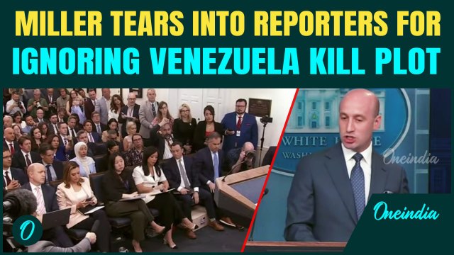 ‘YOU DIDN’T COVER THAT’: Miller Rips Media For Not Reporting Maduro’s Plot To Assassinate Americans?