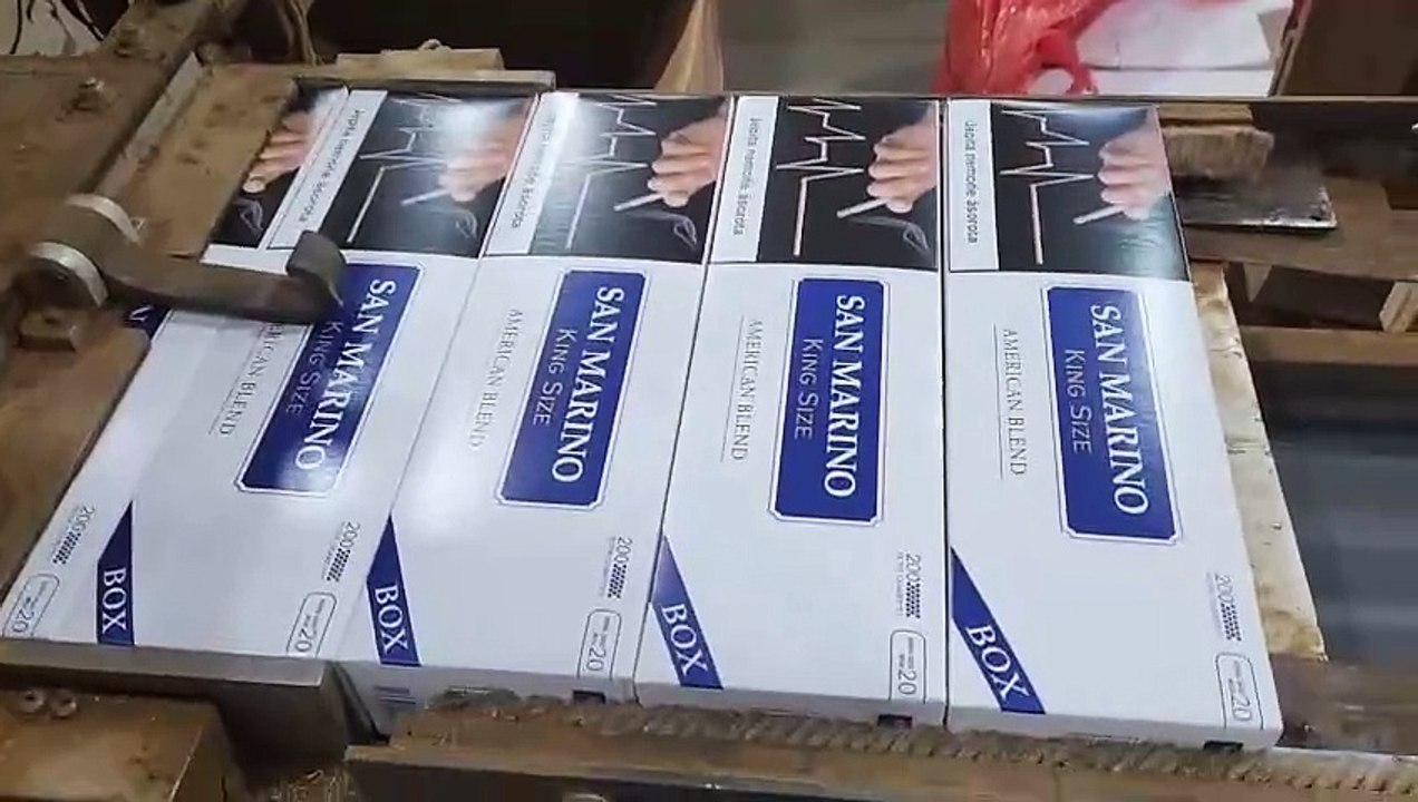25 presos em megaoperação que descobriu fábrica de cigarros