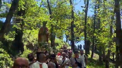 Minori (SA) - La processione di San Nicola di Bari in località Monte Forcella (01.05.25)