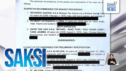 PNP - Walang makitang iba pang ebidensiya para iugnay ang anak ni Anson Tan sa pagkakapatay sa kanya | Saksi