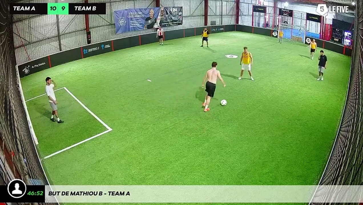 But de Mathiou B - Team A