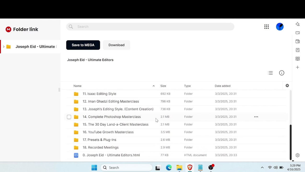 (courseslibrary.com)Joseph Eid - Ultimate Editors Course download