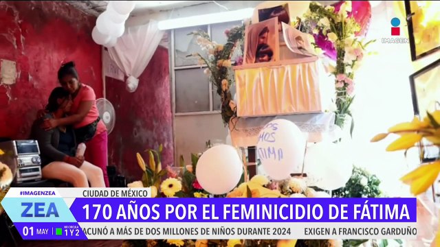 Justicia para Fátima Cecilia: Dan 170 años de prisión a feminicidas