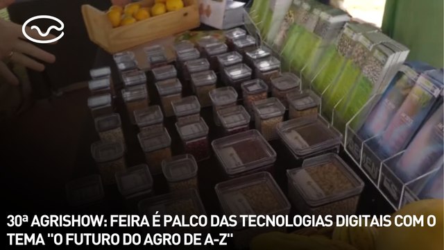 30ª AGRISHOW: feira é palco das tecnologias digitais com o tema o futuro do agro de a-z