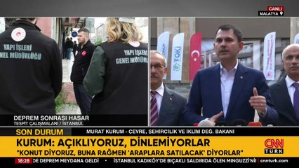 SON DAKİKA HABERİ: İstanbul'da hasar tespitte durum ne? Bakan Kurum'dan önemli açıklama