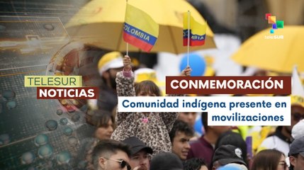 Colombianos se movilizan en el Día del Trabajador