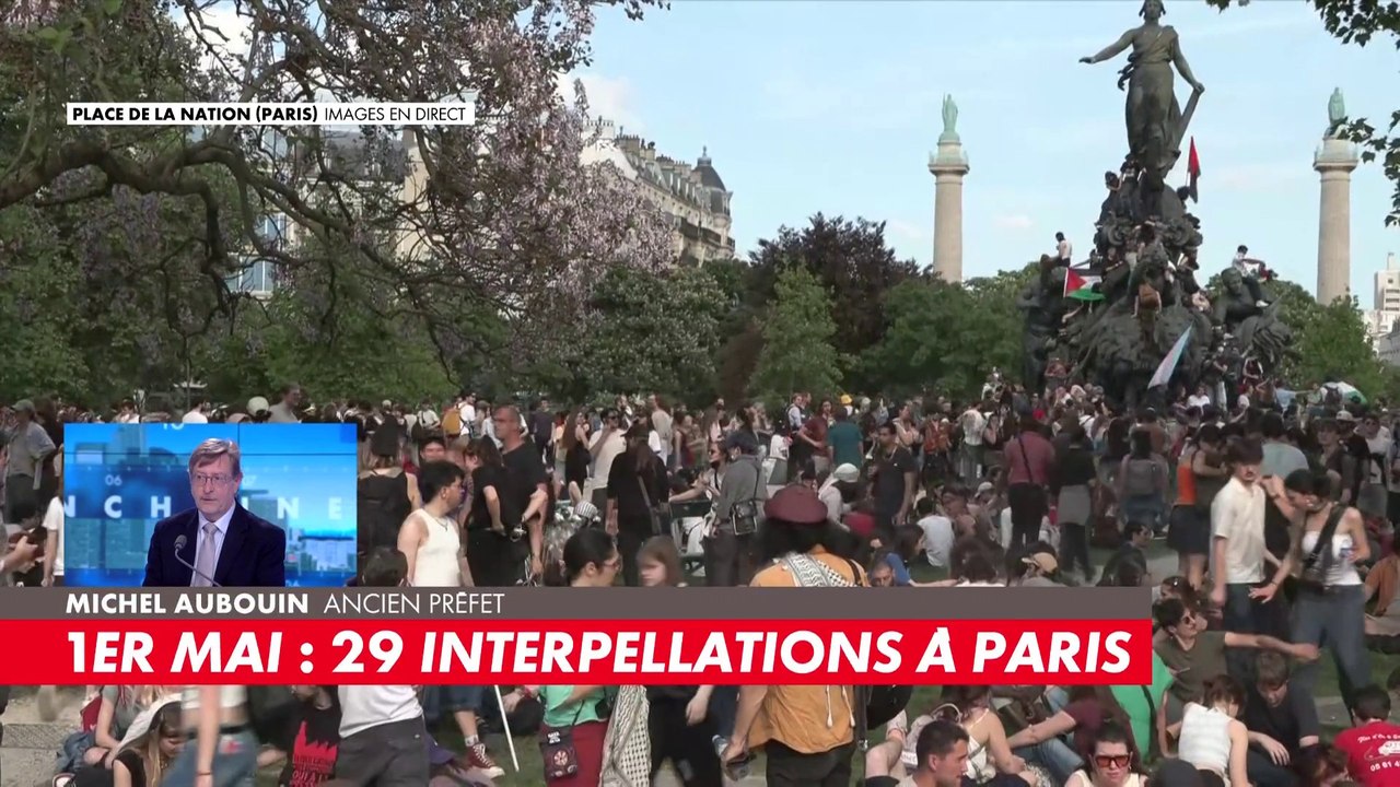 Michel Auboin réagit à la présence du Parti socialiste à la manifestation du 1er-Mai