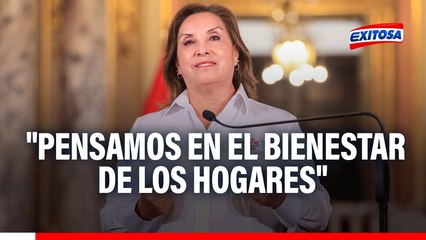 Boluarte recuerda aumento de sueldo mínimo por el Día del Trabajo: "Pensamos en el bienestar de los hogares"