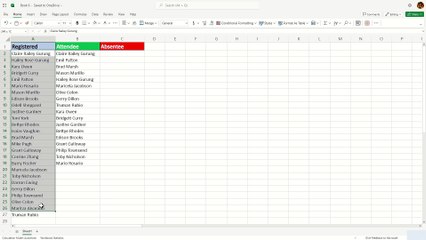How to compare two lists to find missing values in excel - Excel Tips and Tricks