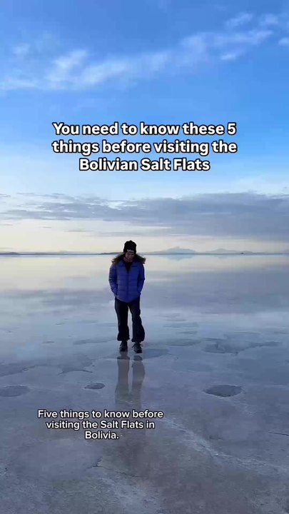 You Need to Know These 5 Things Before Visiting The Bolivian Salt Flats