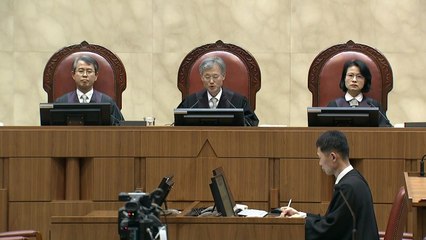 대법관 2인 "정치적 표현 자유 고려해야" 반대 의견 / YTN
