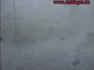 Gros Orage de Grêle