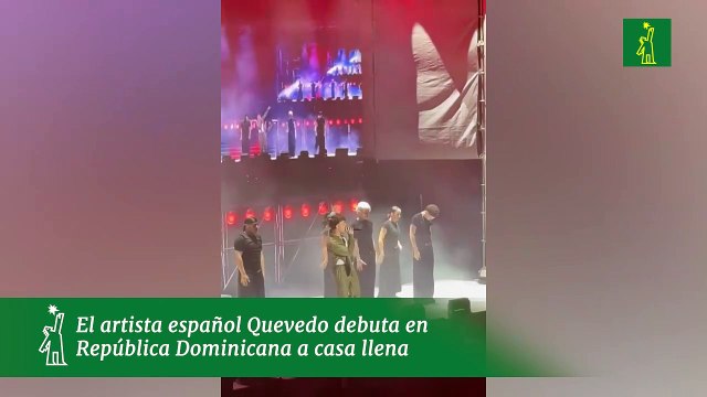 El artista español Quevedo debuta en República Dominicana a casa llena