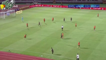گل دوم بازی مس‌رفسنجان و پرسپولیس