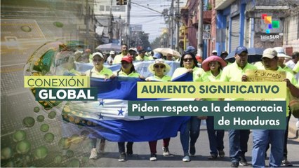 Trabajadores de Honduras celebran el Día del Trabajador