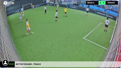 But de Yohann - Team B