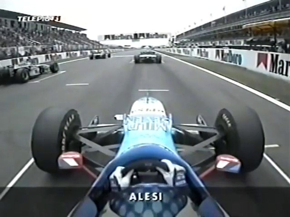 F1 – Jean Alesi (Benetton Renault V10) Onboard – Spain 1997