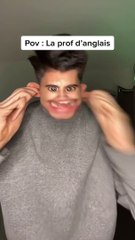 La prof d'anglais 🤣