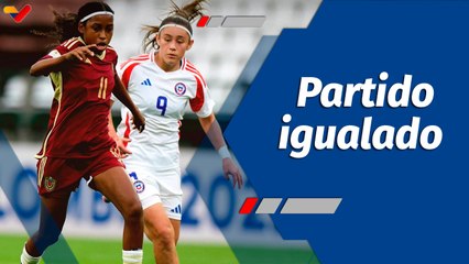 Deportes VTV | Las guerreras Vinotinto sumaron su primer punto en el Sudamericano Sub-17