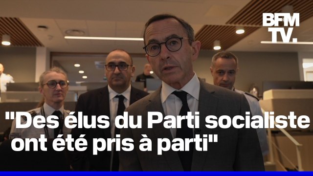 Interpellations, députés exfiltrés: Bruno Retailleau s'exprime au micro de BFMTV après les manifestations du 1er-Mai