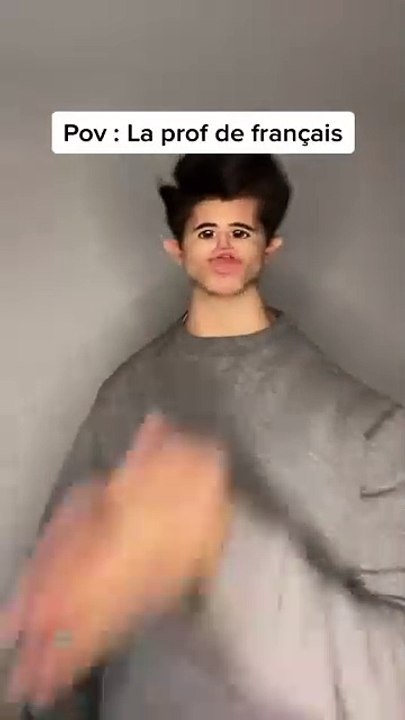 La prof de français 🤣