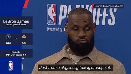 LeBron takes shot at Lakers over AD trade