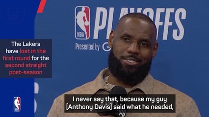 LeBron takes shot at Lakers over AD trade