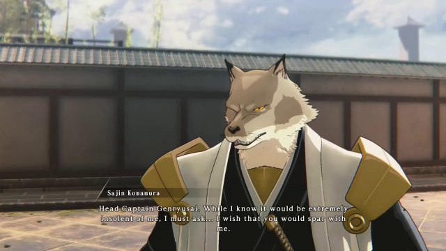 sajin komamura all dialogue/cutscenes/secret story BLEACH Rebirth of Souls